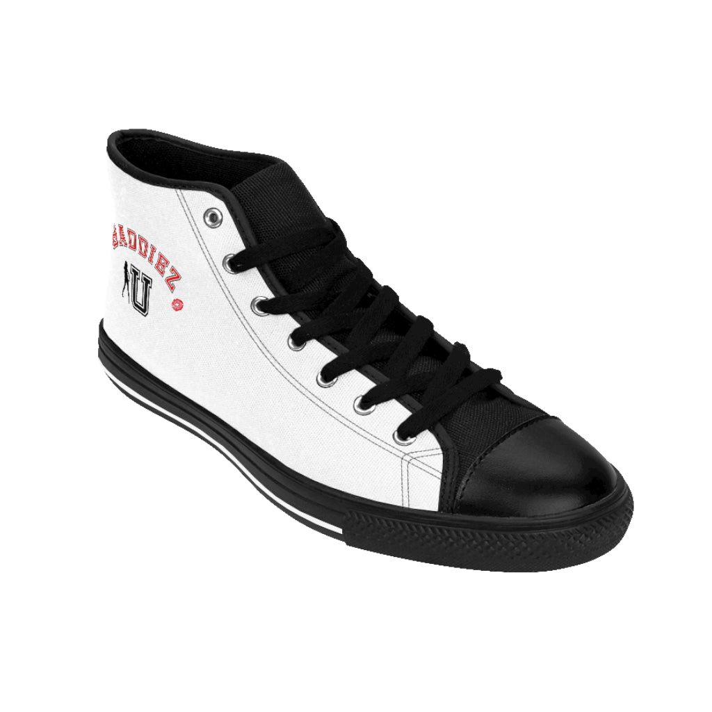 Baddiez U Women's High-top Sneakers (White)