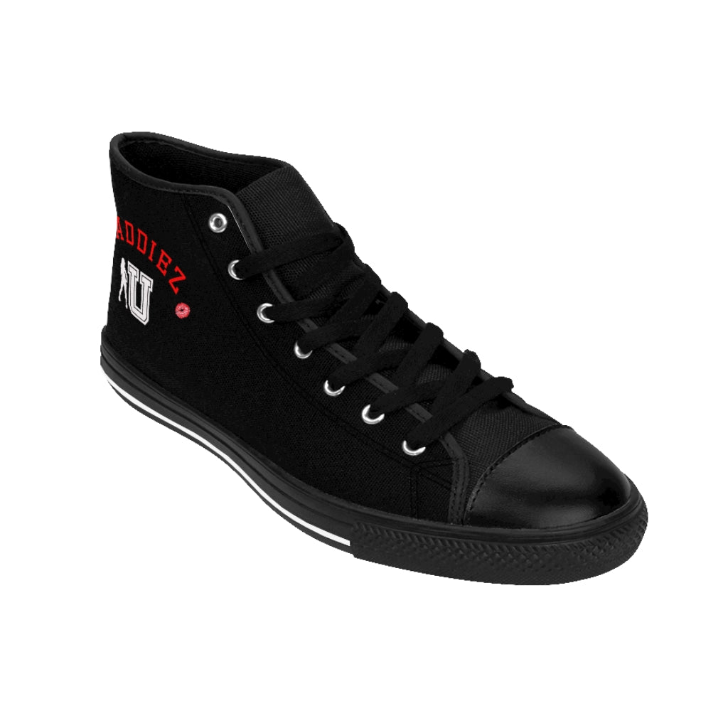 Baddiez U Women's High-top Sneakers (Black)