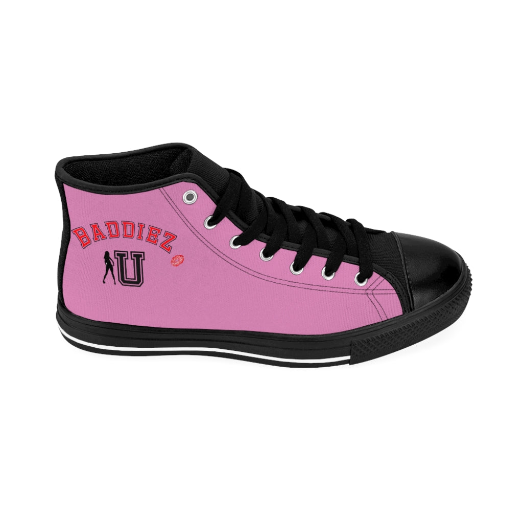 Baddiez U Women's High-top Sneakers (Pink)