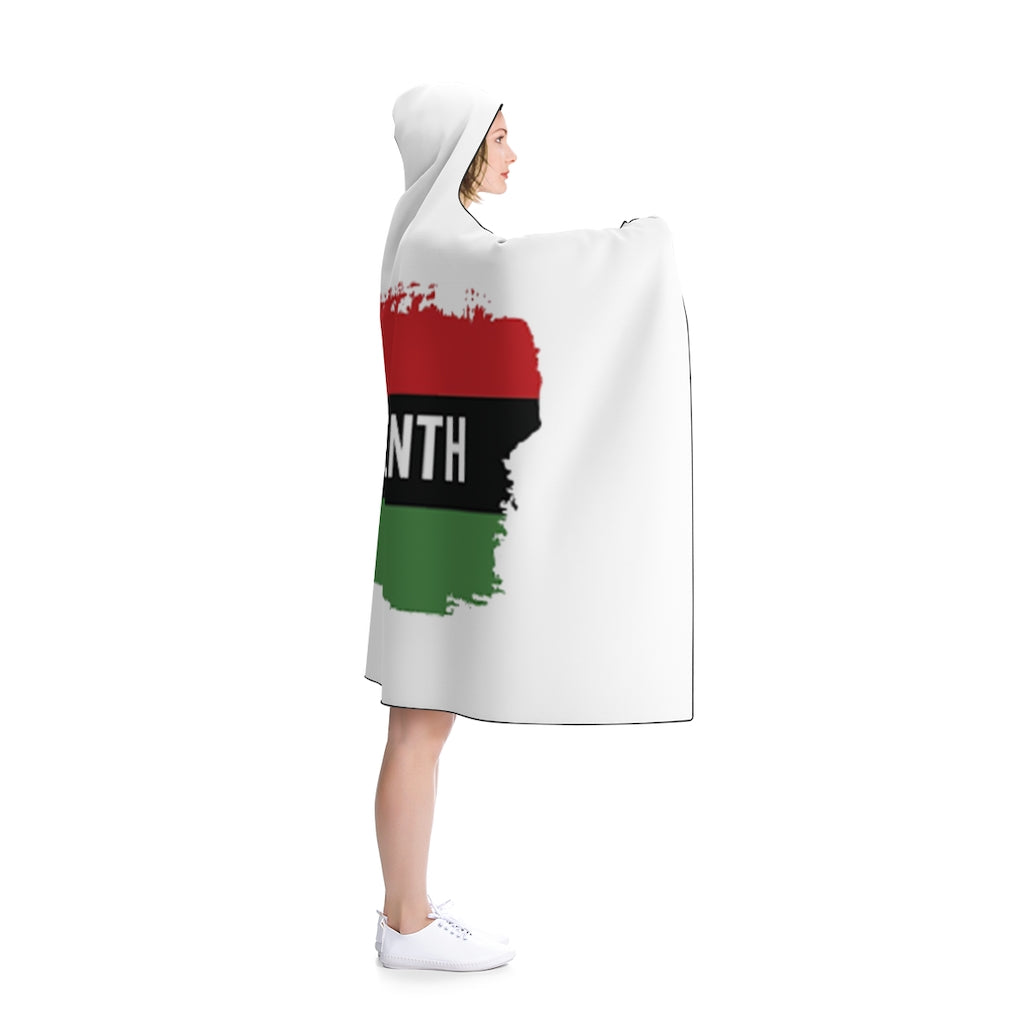 Juneteenth Hooded Blanket