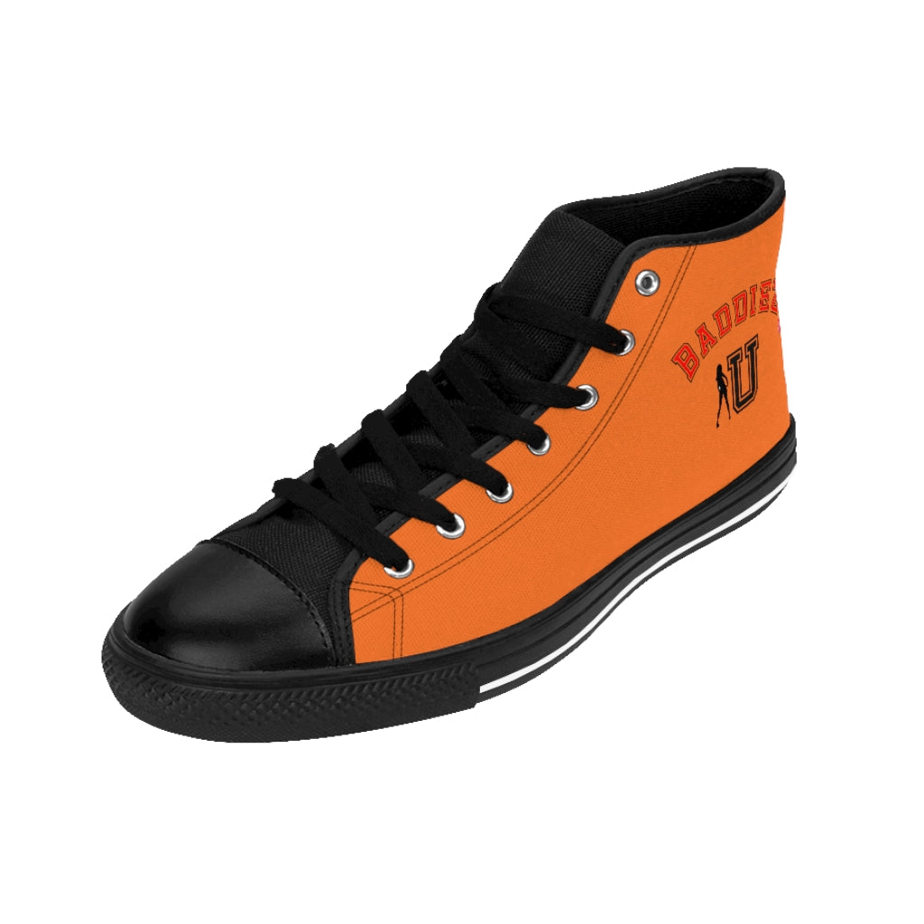 Baddiez U Women's High-top Sneakers (Orange)